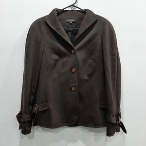 Escada Brown Cashmere Jacket Size 36